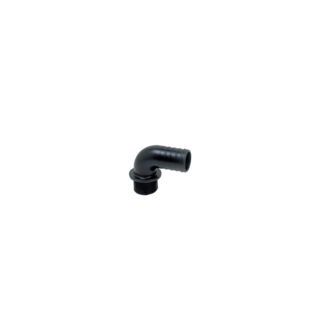 90 Degree Hose Fitting - Male Thread