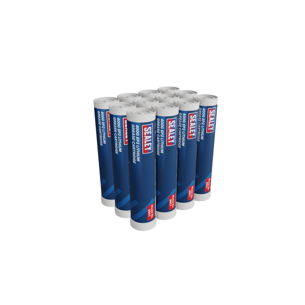 EP2 Lithium Grease Cartridge 400g - Pack of 12