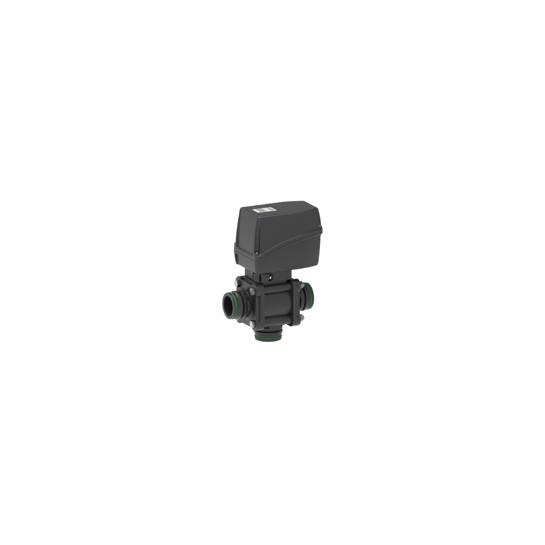 Electric Ball Valve Bottom Inlet Fork Coupling